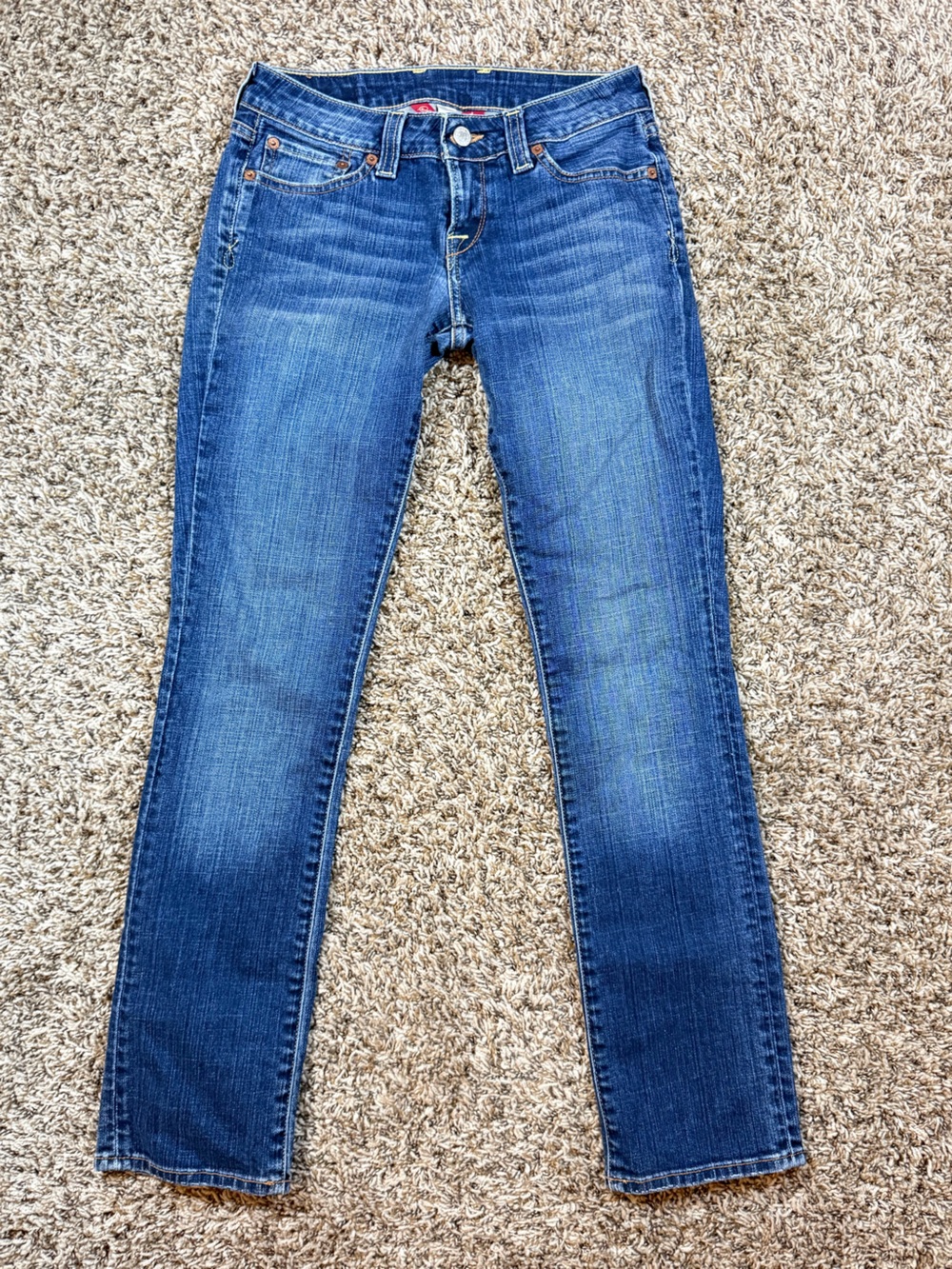 Lucky Brand Medium Blue Skinny Jeans